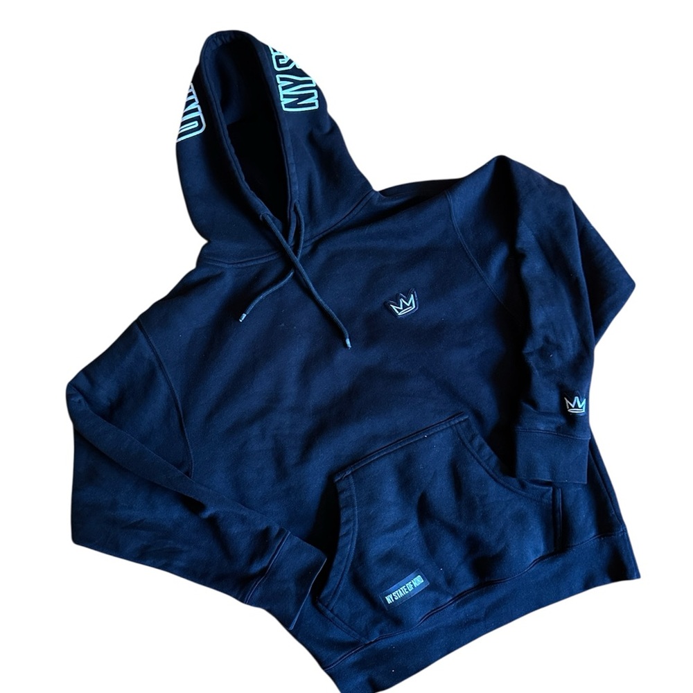 NY State of Mind black Hoodie men’s medium